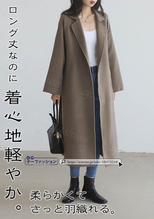 ロングコート チェスターコート 夏新作 コート ロングコート レディース チェスター アウター ジャケット ロング丈 ゆったり 大きいサイズ 冬 秋 送料無料 オーバーサイズ 防寒 Aラインコート フレアコート 秋冬 母の日_1