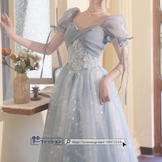 ドレス 春新作 新作 お呼ばれドレス 結婚式 パーティードレス オケージョン ロングワンピース ウエディングドレス プリンセスドレス ロングドレス 大きいサイズ ワンピース 披露宴 演奏会 上品 花柄 レディース 花嫁 着痩せ 脚長効果 発表会 二次会 40代 30代 20代 春服 秋冬_6