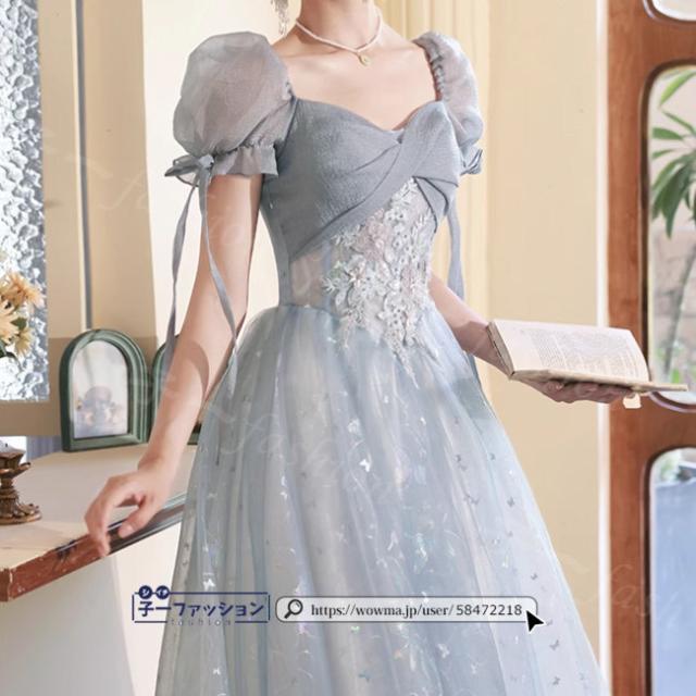 ドレス 春新作 新作 お呼ばれドレス 結婚式 パーティードレス オケージョン ロングワンピース ウエディングドレス プリンセスドレス ロングドレス 大きいサイズ ワンピース 披露宴 演奏会 上品 花柄 レディース 花嫁 着痩せ 脚長効果 発表会 二次会 40代 30代 20代 春服 秋冬_7