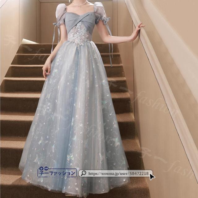 ドレス 春新作 新作 お呼ばれドレス 結婚式 パーティードレス オケージョン ロングワンピース ウエディングドレス プリンセスドレス ロングドレス 大きいサイズ ワンピース 披露宴 演奏会 上品 花柄 レディース 花嫁 着痩せ 脚長効果 発表会 二次会 40代 30代 20代 春服 秋冬_9