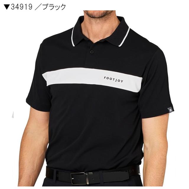 フットジョイ メンズ チェストライン半袖ポロ FJ-S25-S02_4