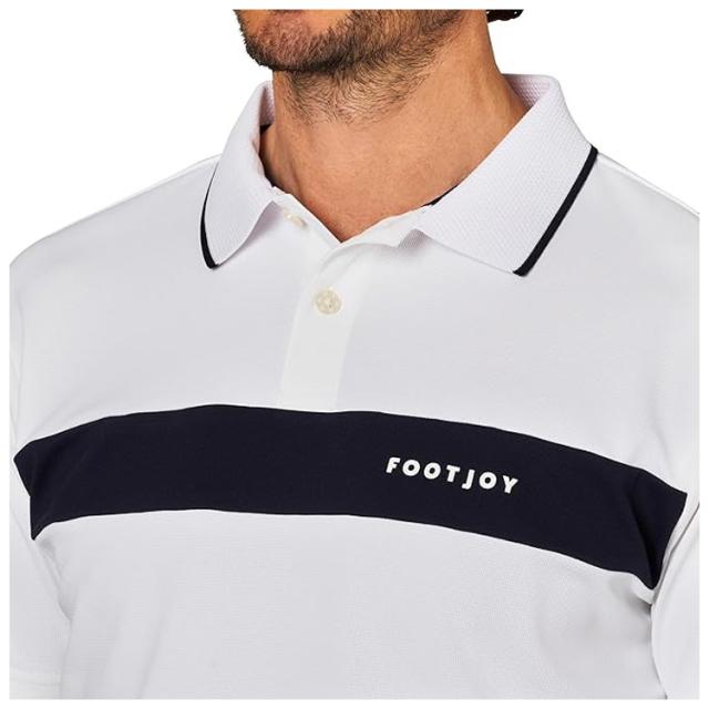 フットジョイ メンズ チェストライン半袖ポロ FJ-S25-S02_6