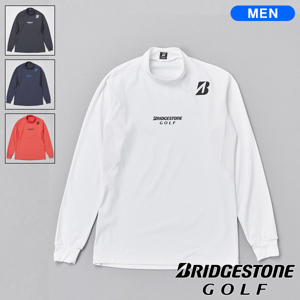 ブリヂストンゴルフ メンズ B-02 長袖 モックネックシャツ DGM01Fの通販は 6,429円