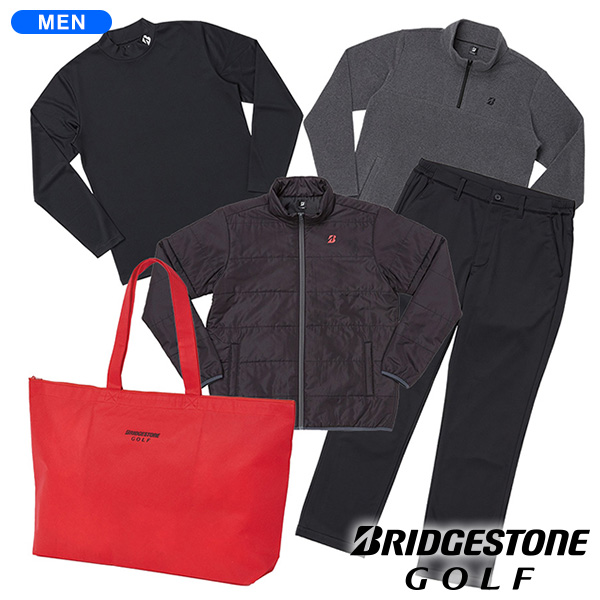 ブリヂストンゴルフ メンズ 2025-26年 お楽しみ袋 ブラック FUKU6A