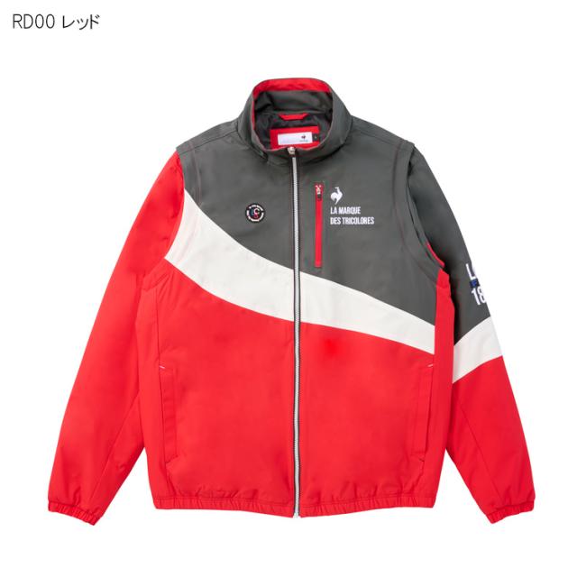 値下げ！【ストレッチフォーサー】中わた2WAYブルゾン ルコックゴルフ メンズ ストレッチフォーサー 中わた2WAY