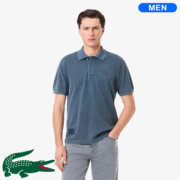 ラコステ メンズ L.12.12 ポロシャツ ウォッシュエフェクト PH9868-10