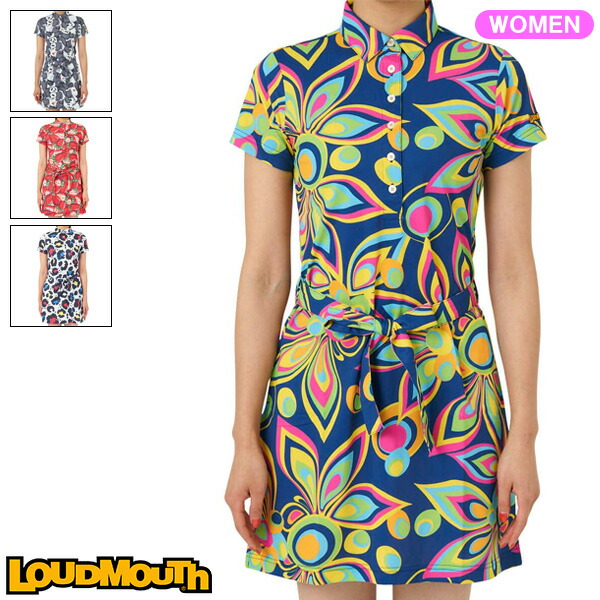 ラウドマウス レディス 柄ワンピース 763658