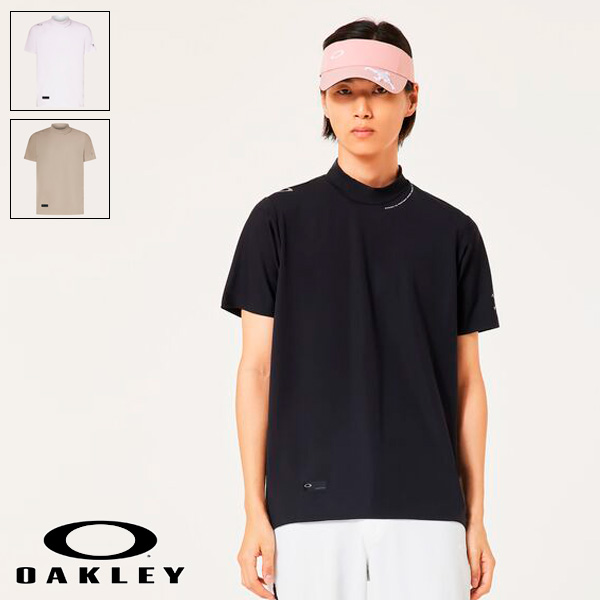 オークリー 半袖ハイネックシャツ スカル シンクロニズムモック 4.0 FOA407671