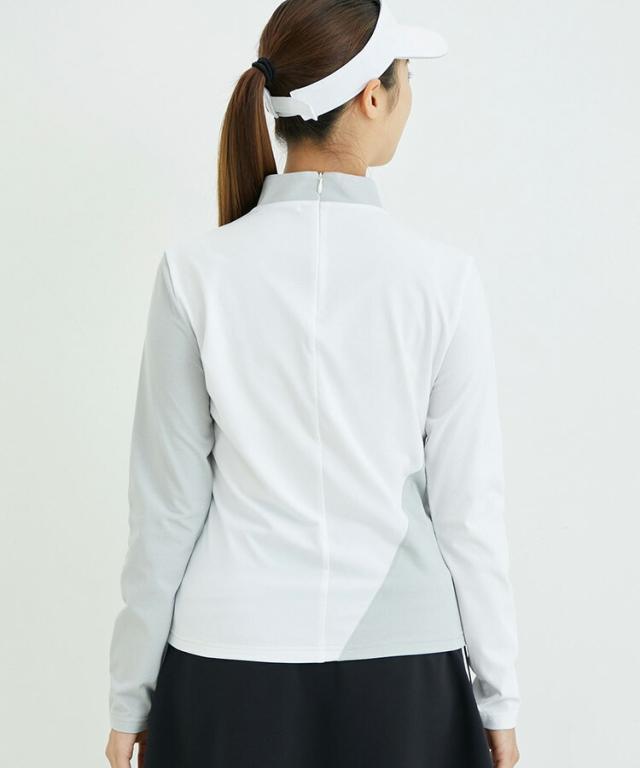 ジュン＆ロペ レディース プライムフレックス チューリップ衿 プルオーバー ERM12190