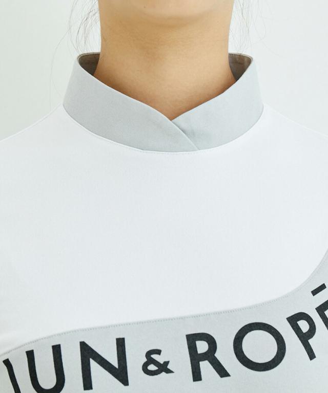 ジュン＆ロペ レディース プライムフレックス チューリップ衿 プルオーバー ERM12190