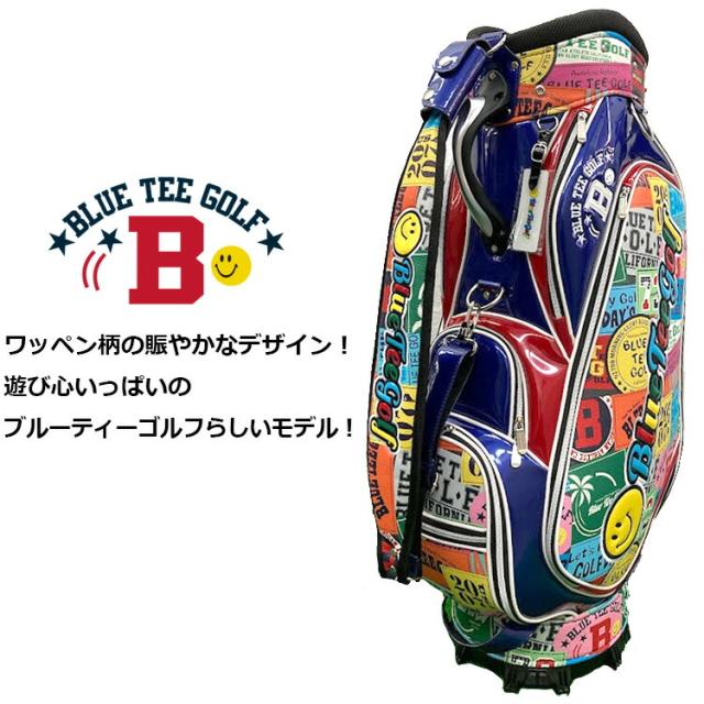 ブルーティーゴルフ ワッペン柄 キャディーバッグ CB-024_1