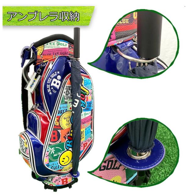 ブルーティーゴルフ ワッペン柄 キャディーバッグ CB-024_7