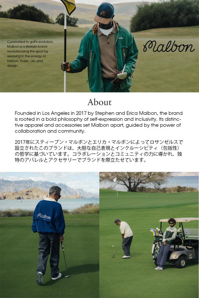 マルボンゴルフ スタンドバッグ Malbon Golf MALBON WALKING BAG M-9430_1