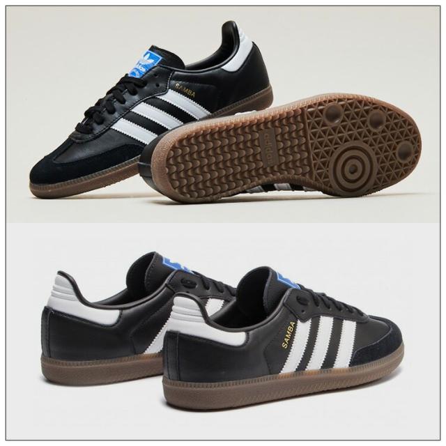 アディダスオリジナルス スニーカー adidas originals Samba OG サンバ OG ブラック/ホワイト メンズ レディース シューズ B75807_5