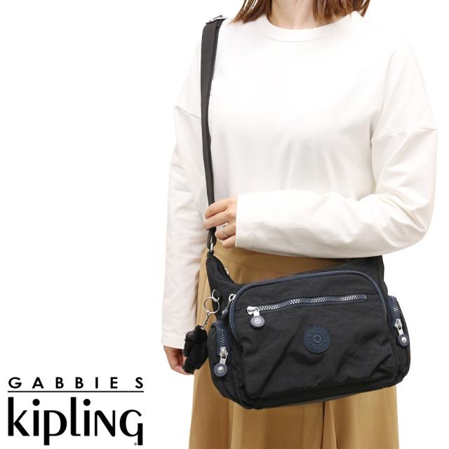Kipling キプリング GABBIE S ギャビー エス ショルダーバッグ ブラック/ブルー KI25310NO