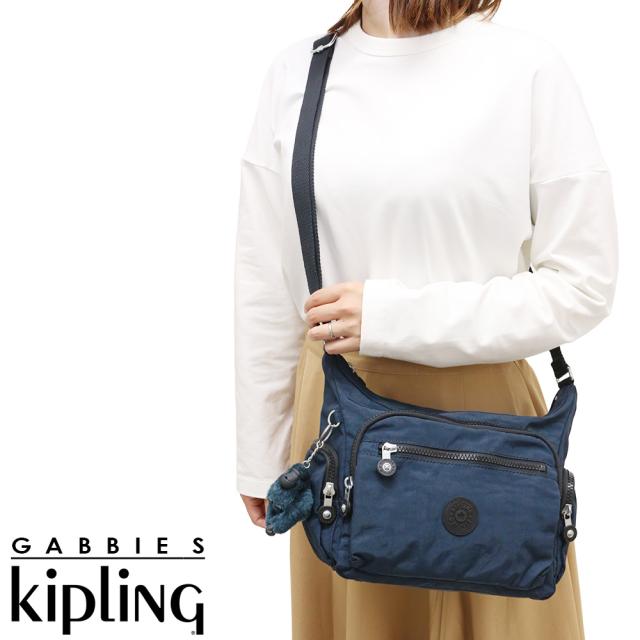 Kipling キプリング GABBIE S ギャビー エス ショルダーバッグ ブルー/ブラック KI25310ND