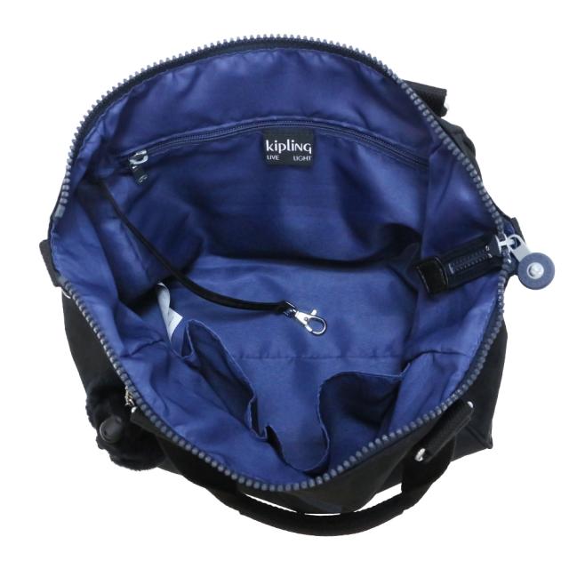 Kipling ラドヤード・キプリング AMIEL 意中の女エル 2WAY ショルダーバッグ ハンドバック 黒いこと/青味 K153710NO