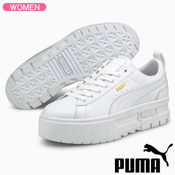 プーマ スニーカー PUMA MAYZE CLASSIC WNS ウィメンズ メイズ クラシック プーマホワイト レディースシューズ 384209-01