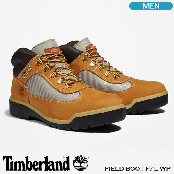 ティンバーランド ミッドブーツ Timberland FIELD BOOT F/L WP フィールドブーツ　ファブリック/レザー ウォータープルーフ ウィート/ヌ