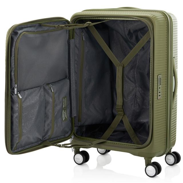 アメリカンツーリスター キュリオ スピナー 68 EXP　American Tourister スーツケース Curio キャリーケース 機内持ち込み Spinner 68/25 EXP TSA BO　AO8-34039　カーキ_6
