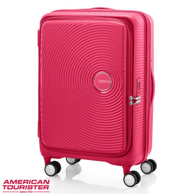 アメリカンツーリスター キュリオ スピナー 68 EXP　American Tourister スーツケース Curio キャリーケース 機内持ち込み Spinner 68/25 EXP TSA BO AO8-20056 ラズベリー