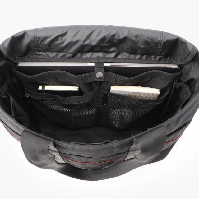 ブリーフィング トートバッグ Briefing DISCRETE TOTE M MW GEN?U ブラック メンズ レディース アウトドア 旅行 キャンプ スポーツ BRA233T24 010_6
