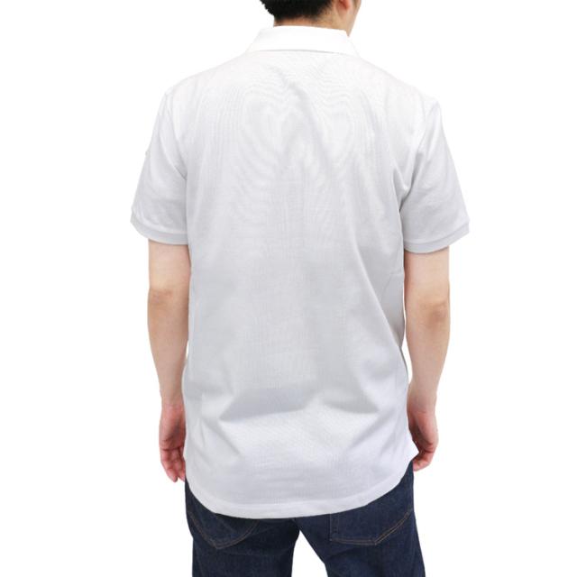 モンクレール ポロシャツ MONCLER SS POLO メンズ 半袖 ロゴパッチ 8A00002 89A16 002 ホワイト_8
