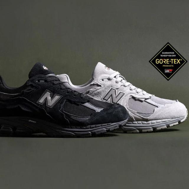 ニューバランス NewBalance 2002 Decon Gore-Tex ライフスタイルシューズ メンズ レディース ゴアテックス 防水 スニーカー ブラック D U2002 3MB_1