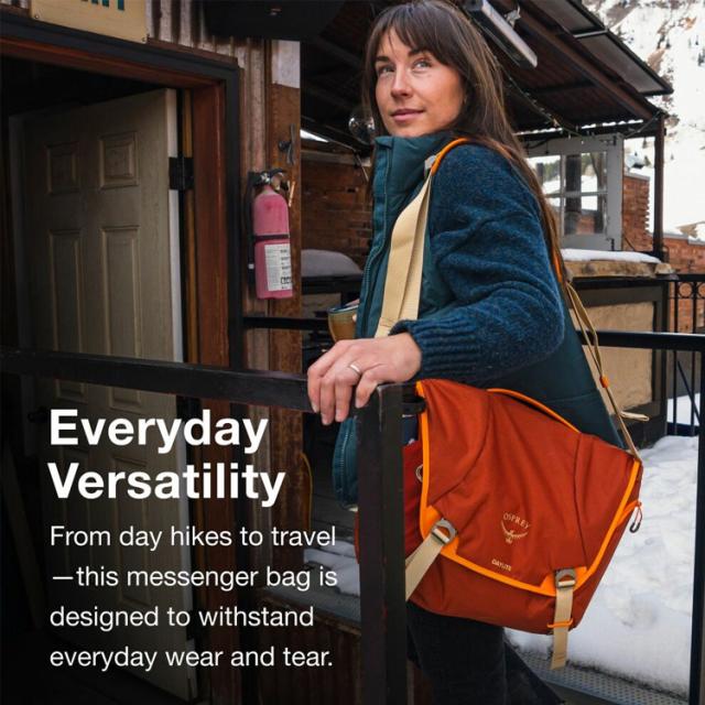 オスプレー デイライト メッセンジャーバッグ OSPREY Daylite Messenger 登山 アウトドア キャンプ 通勤 通学 Black 10006084_1