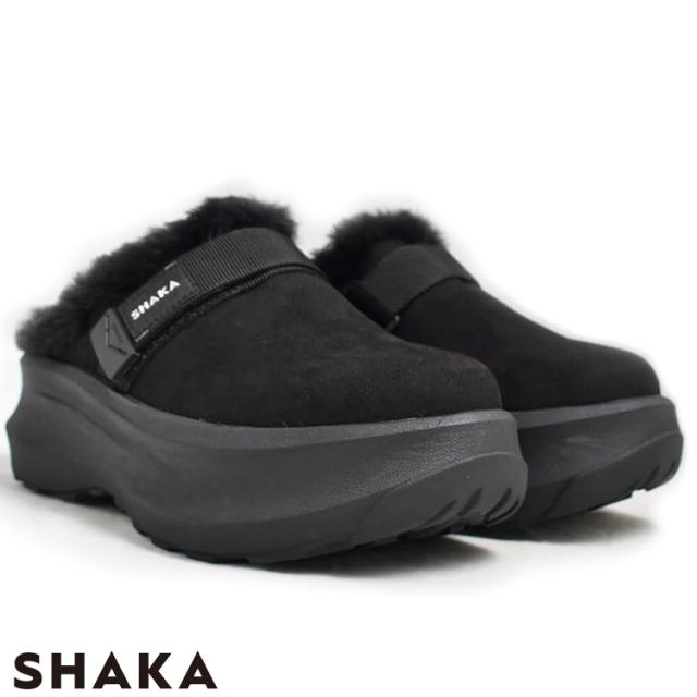 シャカ サンダル SHAKA スナッグ ボア ミュール GES チャンキー SNUG BOA MULE GES CHUNKY 厚底 サンダル シューズ メンズ レディース アウトドア ブラック SK-345