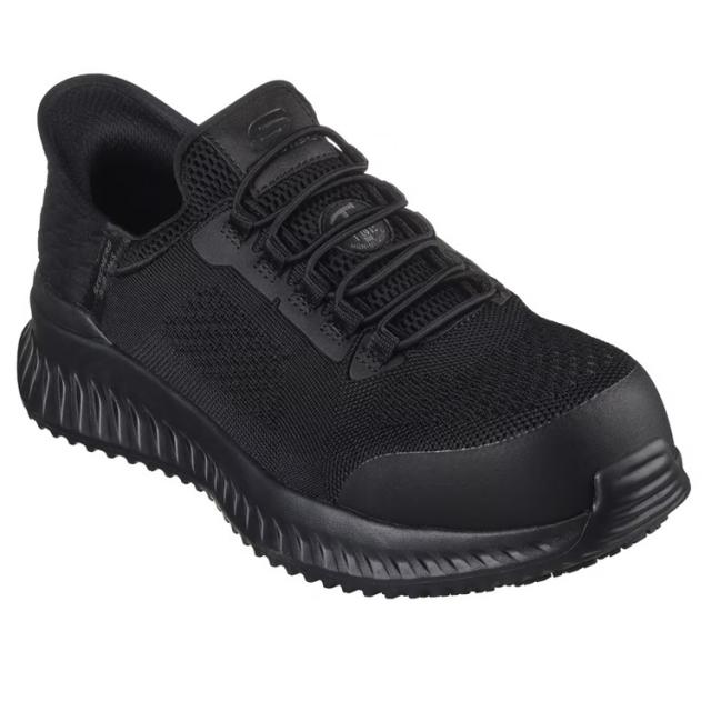 スケッチャーズ　スリップインズ ワーク メンズ  SKECHERS ティリド フェチット CT ワークシューズ 靴 200206W BLK
