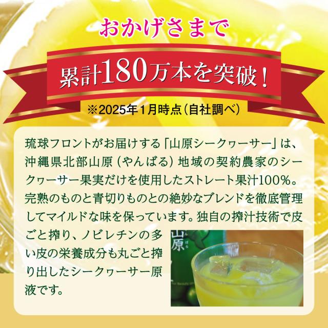 山原シークワーサー 500ml ×12本セット シークワーサー 原液 山原シークヮーサー シークワーサー シークヮーサー 100% 沖縄_2