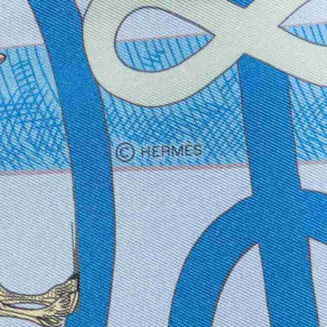 HERMES エルメス Double Face Scarf 90 Passades et Serpentines カレ ...