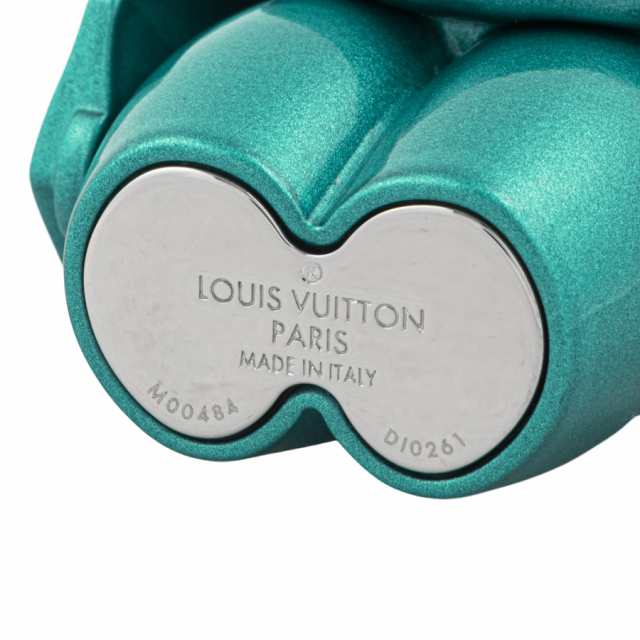 ルイヴィトン LOUIS VUITTON ビジュー サック ヴィヴィエンヌ M00484 バッグチャーム キーホルダー メタル グリーン