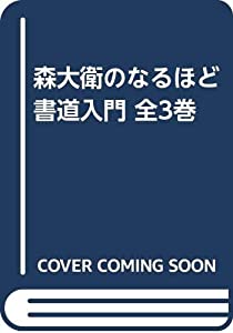 森大衛のなるほど書道入門 全3巻(中古品)の通販は