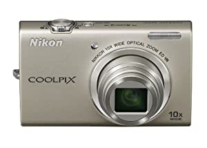 Nikon デジタルカメラ COOLPIX (クールピクス) S6200 プラチナシルバー S6200SL(中古品)の通販は 34,560円