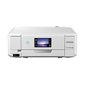 旧モデル エプソン プリンター インクジェット複合機 Colorio EP-807AW 無線 有線 スマホプリント Wi-Fi ホワイト(中古品)の通販は