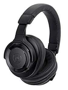 audio-technica SOLID BASS ノイズキャンセリングワイヤレスヘッドホン 重低音 ハイレゾ音源対応 最大30時間再生 ATH-WS990BT BKの通販は