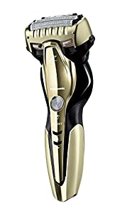 パナソニック ラムダッシュ メンズシェーバー 3枚刃 お風呂剃り可 ゴールド調 ES-ST8Q-N(中古品)の通販は 14,040円