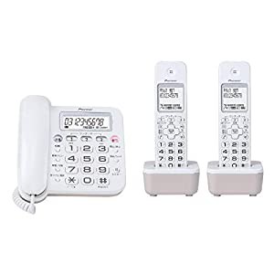 パイオニア デジタルコードレス留守番電話機 TF-SA16W(W)(中古品)の通販は