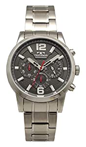 [テクノス] 腕時計 クロノグラフ T8665SE メンズ シルバー(中古品)の通販は