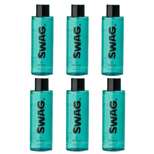 【6本セット】SWAG スワッグ マウスウォッシュ フォー バッドブレス 300ml 洗口液 口臭ケア リフレッシュ まとめ買い 【全商品最安値に挑戦】