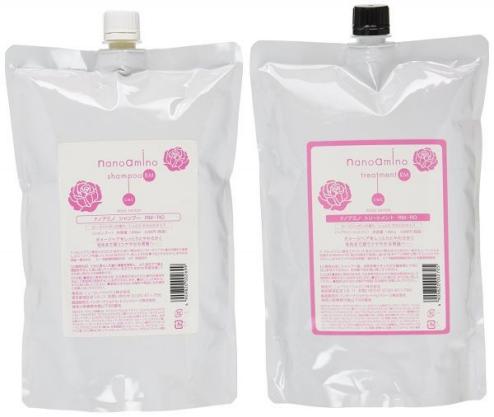 【セット】ニューウェイジャパン ナノアミノ RM-RO シャンプー1000ml＆トリートメント1000g ＜詰替えタイプ＞【全商品最安値に挑戦】