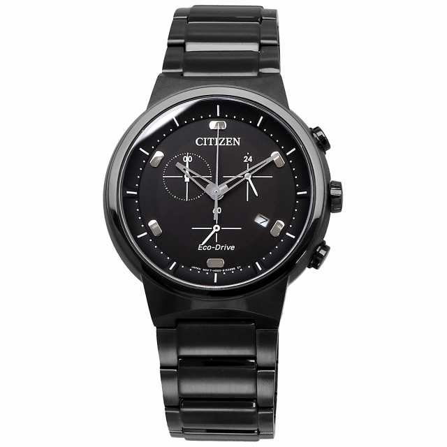 好評 CITIZEN 海外モデル クロノグラフ エコドライブ CA0775-87E ...