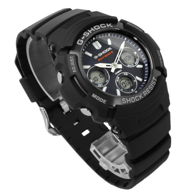 CASIO 腕時計 カシオ G-SHOCK ジーショック 電波 タフソーラー マルチバンド6 メンズ AWG-M100SB-2A_3