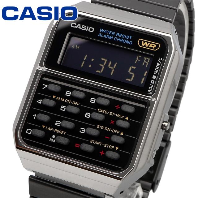 新品 逆輸入 CASIO CALCULATOR カリキュレーター 腕時計 ゴールド★デジタル 時計 金 データバンク CA-506G チプカシ Gショック 昭和レトロ CASIO 腕時計 カシオ 時計 ウォッチ チープカシオ ヴィンテージ