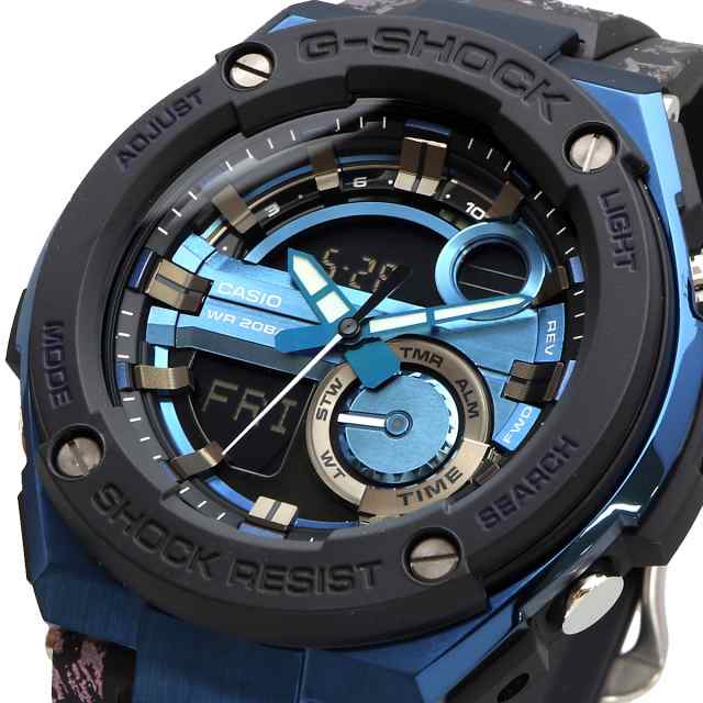 CASIO 腕時計 カシオ G-SHOCK ジーショック G-STEEL Gスチール 海外モデル メンズ GST-200CP-2A