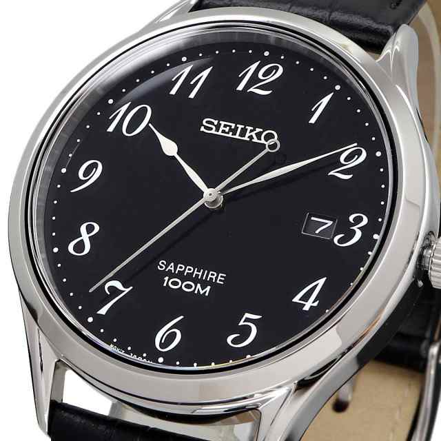 即日発送 送料無料 新品 腕時計 Seiko セイコー 海外モデル クォーツ シンプル ビジネス カジュアル メンズ Sgeh77p1の通販はau Pay マーケット Shop North Star Au Pay マーケット店