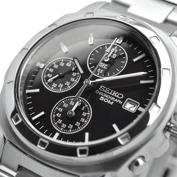 SEIKO 腕時計 国内正規 海外モデル クォーツ クロノグラフ ビジネス カジュアル メンズ SND191P1の通販は