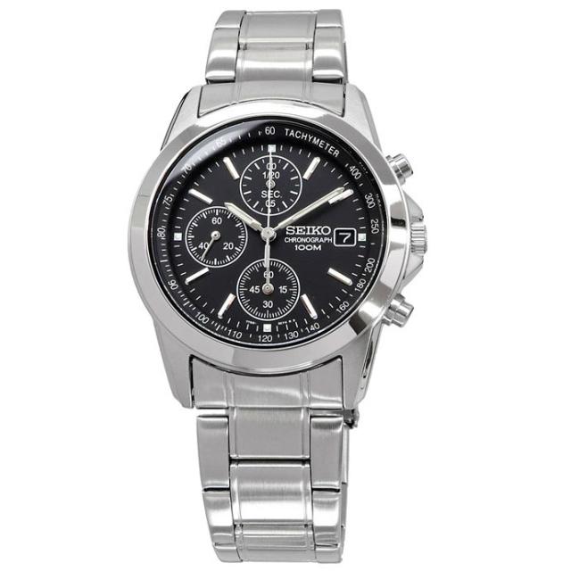 SEIKO 腕時計 国内正規 海外モデル クォーツ クロノグラフ ビジネス カジュアル メンズ SND309P1_1